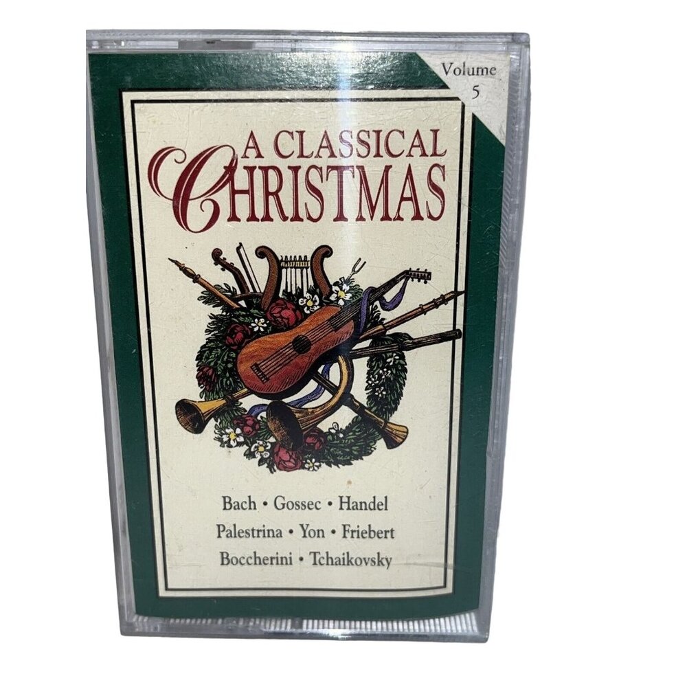 A Classical Christmas Vol 5 Cassette Tape Bach Handel Tchaikovsky Regency Music